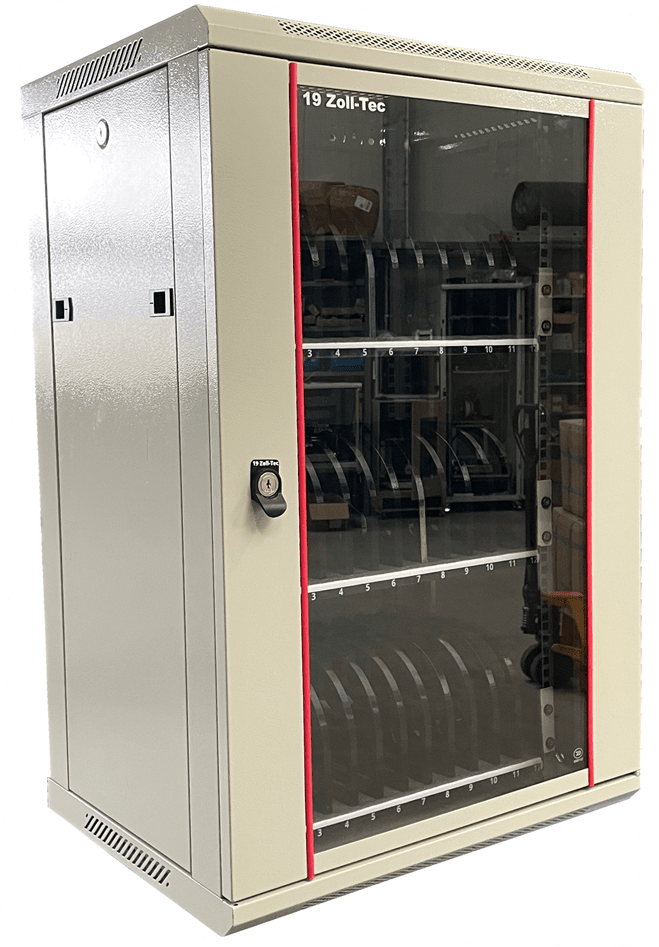 Sichere Aufbewahrung der Tablets in der Schule und Betrieb